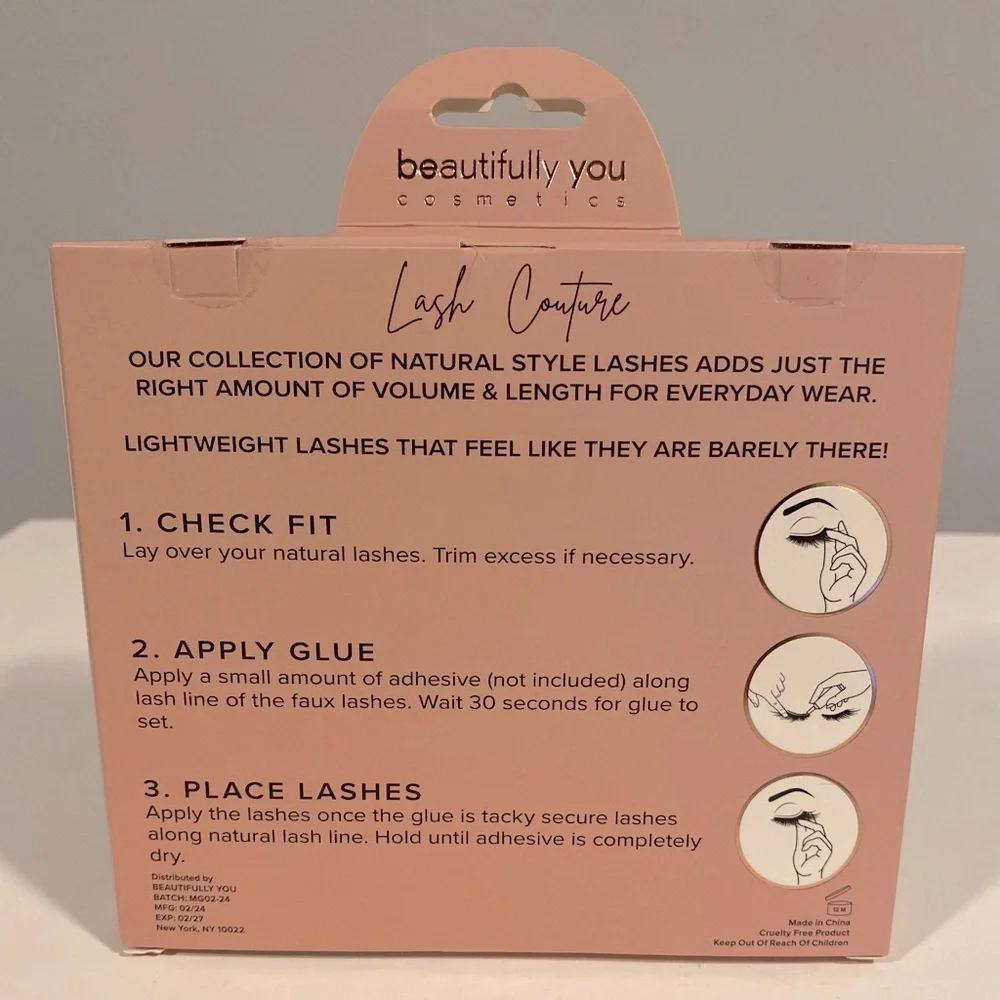 2/$20 Natural Style Lash Set
